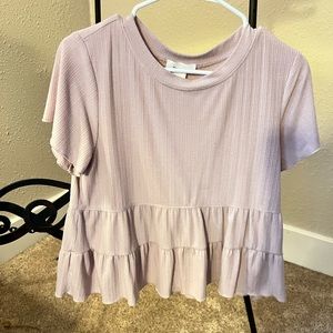 Flowy Pink Top